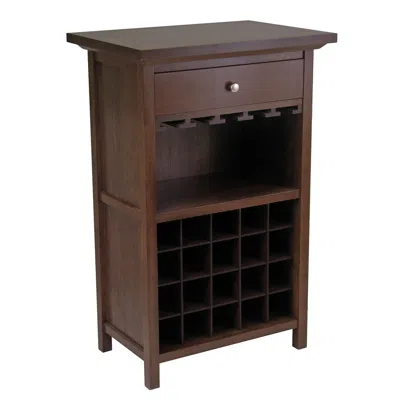 Winsome Wood Chablis Wine Cabinet