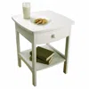 Winsome Wood Claire Accent Table White Finish