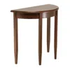 Winsome Wood Concord Half Moon Accent Table