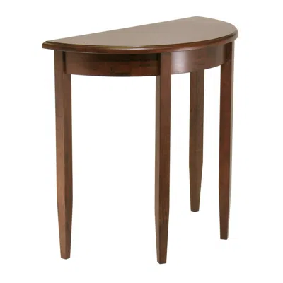 Winsome Wood Concord Half Moon Accent Table