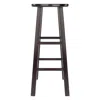 Winsome Wood Element Bar Stools, 2-pc Set, Espresso