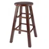 Winsome Wood Element Counter Stools, 2-pc Set, Walnut In Brown