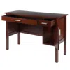 Winsome Wood Emmett Desk, Walnut