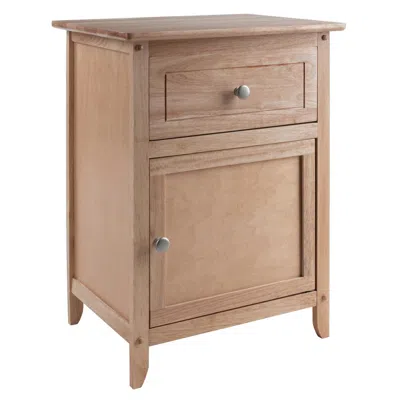 Winsome Wood Eugene Accent Table Natural