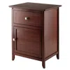 Winsome Wood Eugene Accent Table Walnut