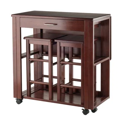 Winsome Wood Fremont 3-pc Space Saver Set