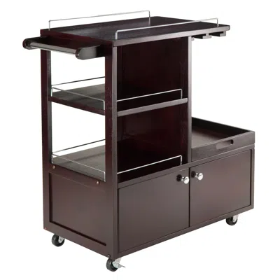 Winsome Wood Galen Entertainment Cart