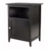 Winsome Wood Henry Accent Table Black