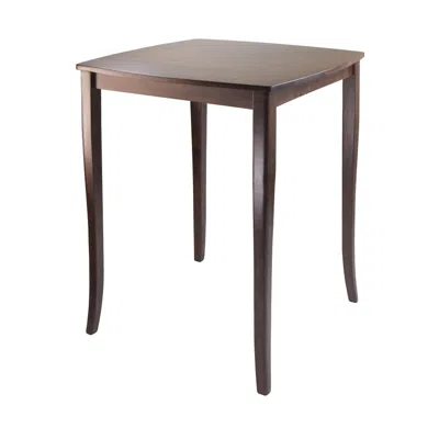 Winsome Wood Inglewood High Table, Curved Top