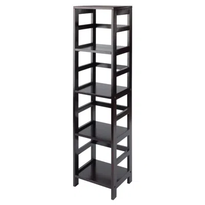 Winsome Wood Leo Shelf With 4-tier