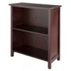 Winsome Wood Milan Storage Shelf Or Bookcase, 3-tier, Medium