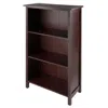 Winsome Wood Milan Storage Shelf Or Bookcase 4-tier- Medium