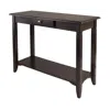 Winsome Wood Nolan Console Table With Drawer
