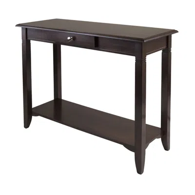 Winsome Wood Nolan Console Table With Drawer
