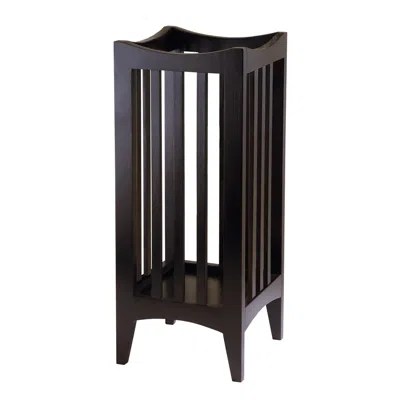 Winsome Wood Portland Umbrella Stand In Brown