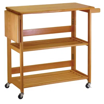 Winsome Wood Radley Foldable Kitchen Cart