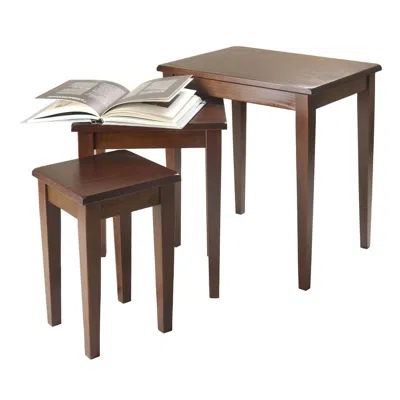 Winsome Wood Regalia 3-pc Nesting Table