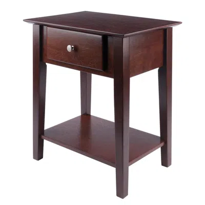 Winsome Wood Shaker Night Stand With Drawer