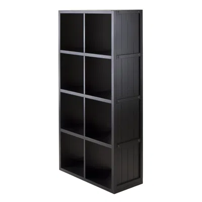 Winsome Wood Shelf 4 X 2 Slots Wainscoting Panel