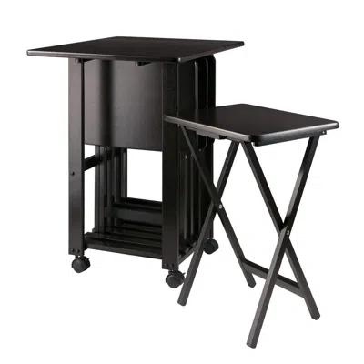 Winsome Wood Sophia 5-pc Snack Table Set, Coffee