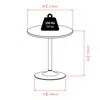 Winsome Wood Spectrum 29" Round Dinning Table With Metal Leg