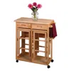 Winsome Wood Suzanne 3-pc Space Save Set Beech