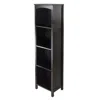 Winsome Wood Terrace Storage Shelf 5-tier In Espresso Finish