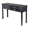 Winsome Wood Timber Hall/console Table, Drawers