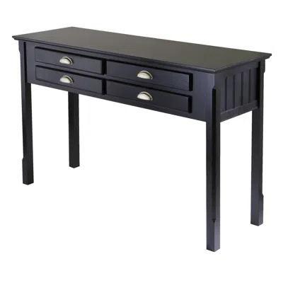 Winsome Wood Timber Hall/console Table, Drawers