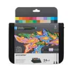 Winsor & Newton 24 Piece Promarker Wallet Set In Multi