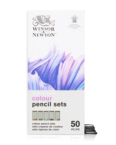 Winsor & Newton 50 Piece Color Pencils Set In Multi