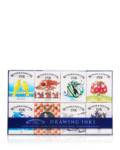 Winsor & Newton Drawing Ink, Set Of 8 In Multi