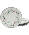 Winterberry Dinner Plates, Set Of 4 In No Color