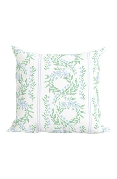 Winterborne Decor Green Floral Pillow