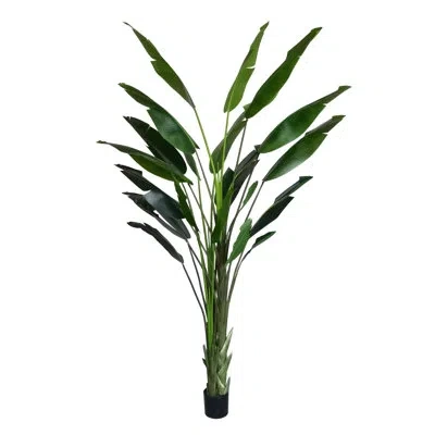 Winward Home 110'' Faux Travelers Palm Tree