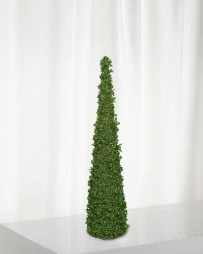 Winward Home 30" Ice Cone Tree Christmas Decoration In Green