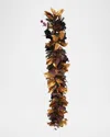 Winward Home 60" Eucalyptus & Magnolia Leaf Garland In Brown