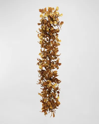 Winward Home 60" Golden Holly Garland In Multi
