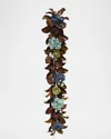 Winward Home 60" Hydrangea & Magnolia Leaf Garland In Multi