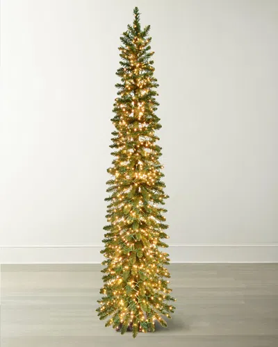 Winward Home Aspen Pine Pre-lit Led Christmas Tree, 6' In Green
