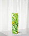 Winward Home Bird Of Paradise Tall Vase In Green