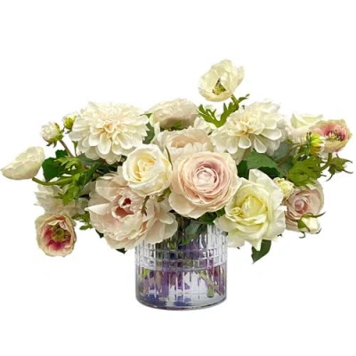 Winward Home Cafe Au Lait Combo In Cut Glass In Multi