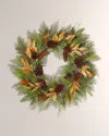 Winward Home Cedar Pine Mix Wreath In Multi