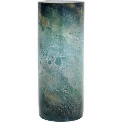 Winward Home Cylinder Vase In Blue