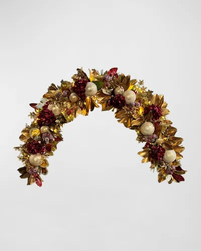 Winward Home Deluxe Display Christmas Garland, 7.5' In Multi