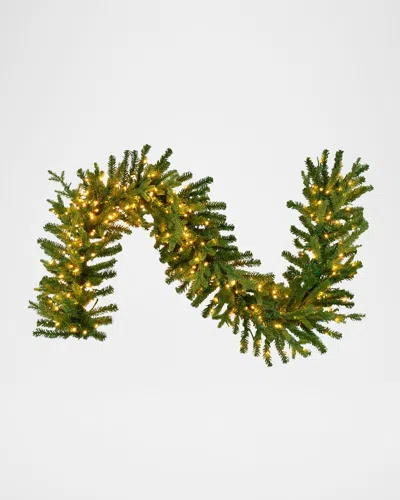 Winward Home Deluxe St. Catherine 6' Pre-lit Garland In Green
