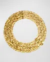 Winward Home Holiday Copper Metal Wreath In Warm White