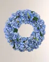 Winward Home Hydrangea Wreath In Blue