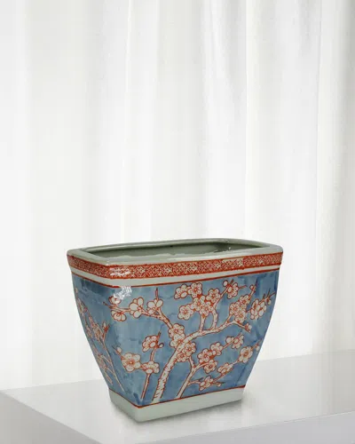 Winward Home Plum Blossom Cache Pot
