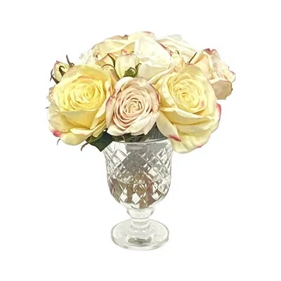 Winward Home Rose In Candelholder Vase